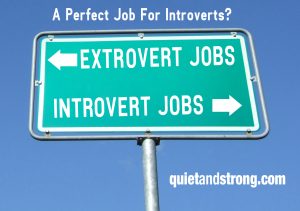 Perfect job, introverts